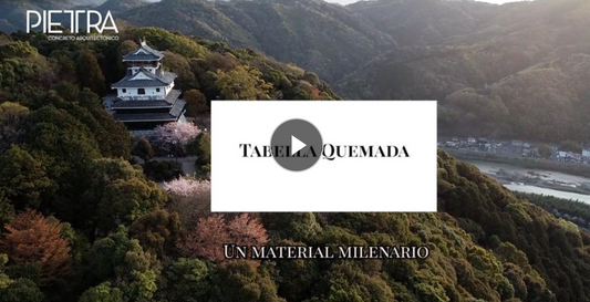Tabella Quemada de PIETTRA: Un material milenario