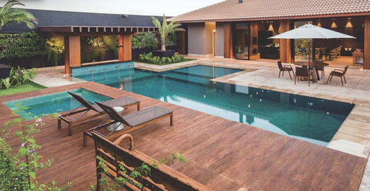 Las piscinas se convirtieron en los protagonistas del diseño arquitectónico