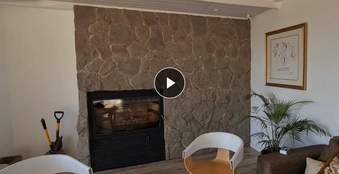 [Tutorial] Mira cómo quedó la chimenea de Mamá Chasquilla con nuestra línea Roccia